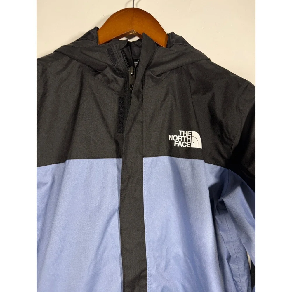 The North Face Boys Antora Rain Jacket Folk Blue Black NF0A82ST XL 14/16 NWT